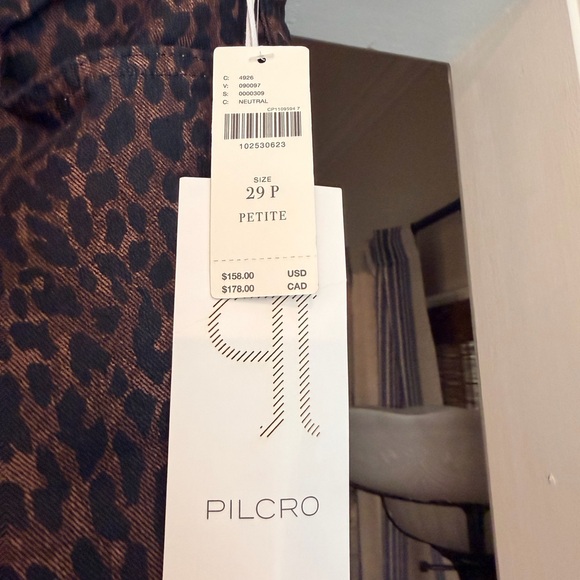 Pilcro Leopard Print Pants - Picture 4 of 6